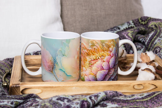 Floral Mugs