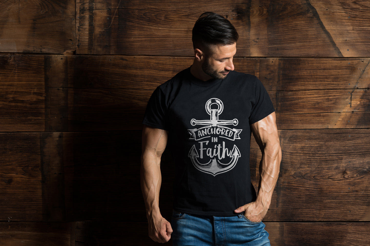 Anchored In Faith T shirt